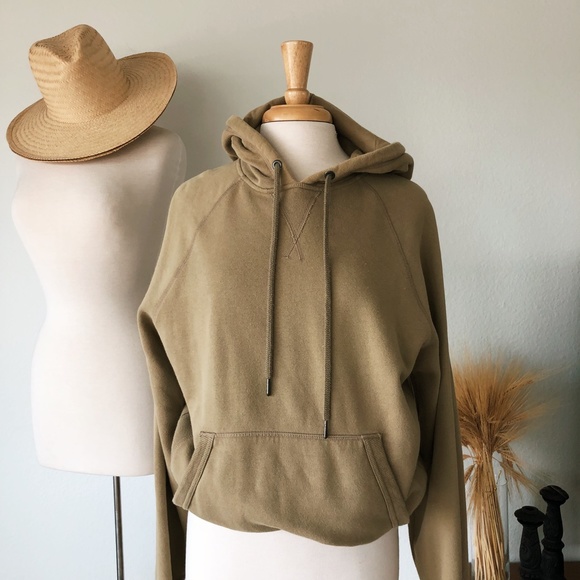 Champion Tops - CHAMPION TAN DRAWSTRING UNISEX HOODIE